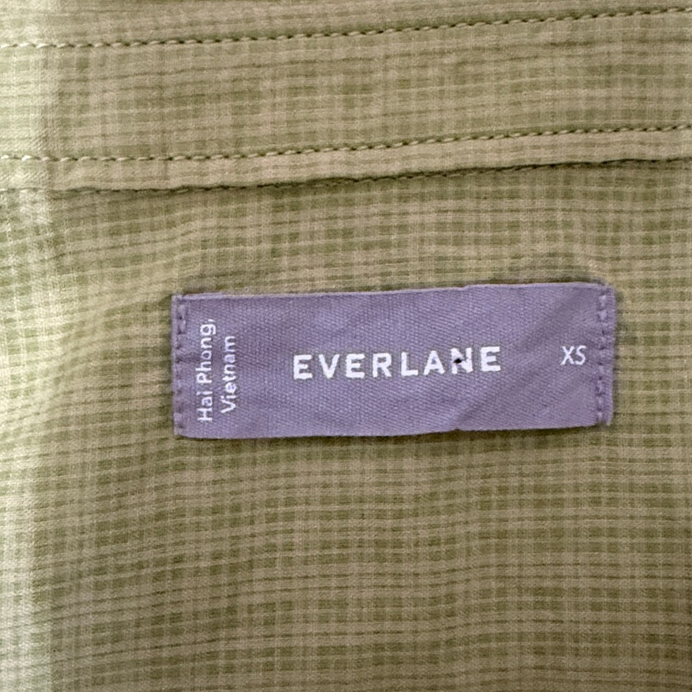 Everlane The Cotton Tourist Shirt Womens Small Pickled Plaid - Picture 6 of 9